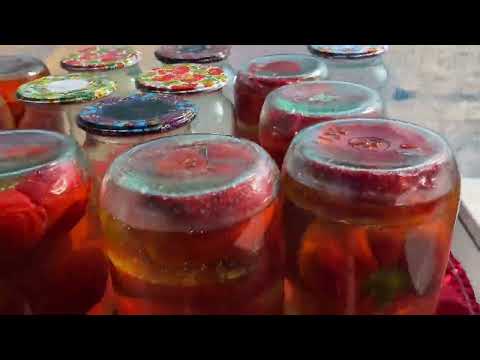 Видео: Можно готовить прямо на улице! Самый вкусный консервированный перец. Рецепт от Светланы Журавлевой.