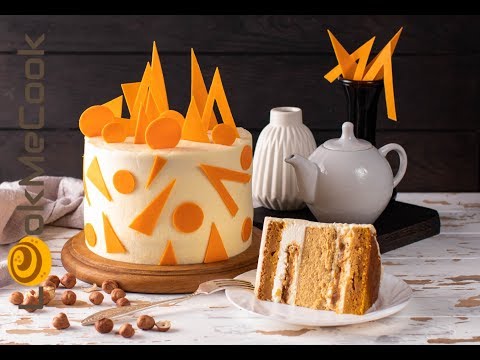Видео: МОРКОВНЫЙ ТОРТ С КАРАМЕЛЬНЫМ ЧИЗКЕЙКОМ. Рецепт сливочно-сырного крема. Солёная карамель