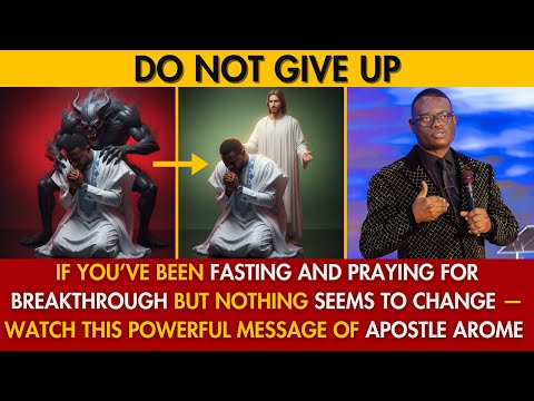 Видео: ЕСЛИ ВЫ ПОСТИТЕСЬ И МОЛИТЕСЬ О ПРОРЫВЕ, НО ВИДНО, ЧТО НИЧЕГО НЕ ИЗМЕНЯЕТСЯ - АПОСТОЛ АРОМ