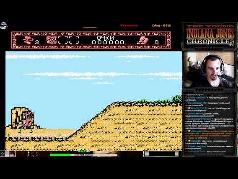 Видео: The Young Indiana Jones Chronicles прохождение 100% | Игра на (Dendy, Nes, Famicom, 8 bit) Стрим RUS