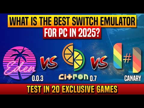 Видео: Какой эмулятор Switch для ПК лучший в 2025 году? Eden vs Citron vs Ryubing