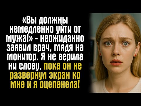 Видео: «Вы должны немедленно уйти от мужа!» — неожиданно заявил врач, глядя на монитор. Я не верила ни...