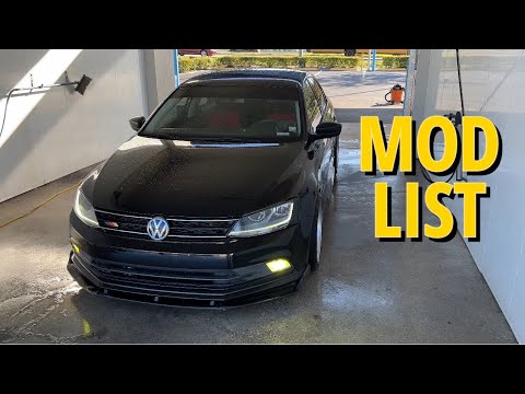 Видео: МОЙ СПИСОК МОДОВ | MK6 Jetta