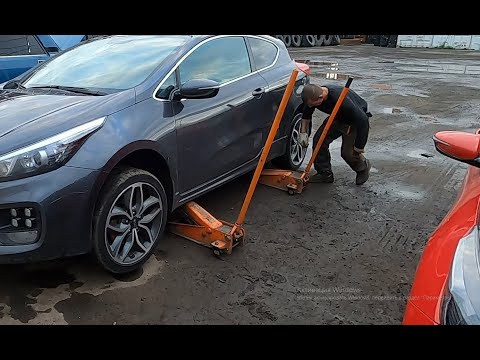 Видео: Эксперимент!!! Соотношение веса неподрессоренной массы автомобиля к основной