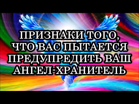 Видео: 6 ПРИЗНАКОВ ТОГО, ЧТО ВАС О ЧЁМ-ТО ПЫТАЕТСЯ ПРЕДУПРЕДИТЬ ВАШ АНГЕЛ-ХРАНИТЕЛЬ