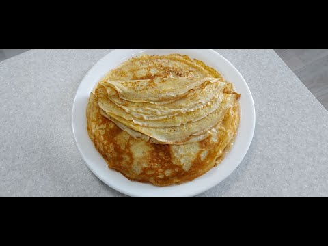 Видео: Блинчики на сыворотке
