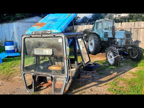 Видео: ремонт кабины УК МТЗ-82, часть 5