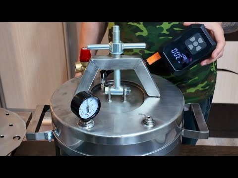 Видео: Установка приборов на автоклав Нефор. Опрессовка. Видеоролик для женщин автоклавщиц.