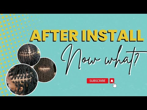 Видео: НЕ пропускайте эти важные шаги после установки loc | Microlocs | Sisterlocs