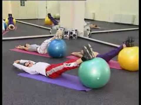 Видео: Фитбол - Упражнения - Часть 4