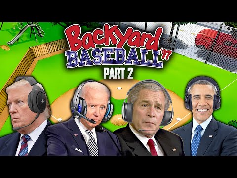 Видео: Президенты США играют в бейсбол на заднем дворе '97 (часть 2)