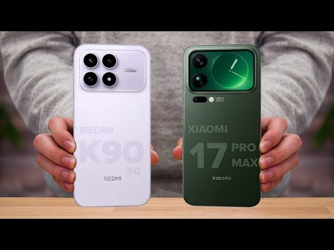 Видео: Redmi K90 против Xiaomi 17 Pro Max — какой из них лучше ⚡