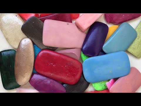 Видео: ASMR SOAP # 21 /Pieces of dry soap / Обмылочки