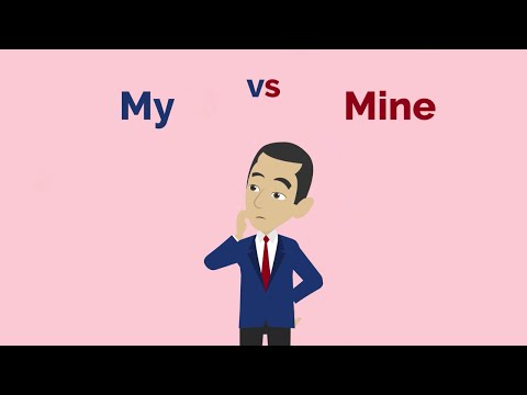 Видео: Притежателни прилагателни и местоимения | Possessive adjectives and pronouns (Урок 8)