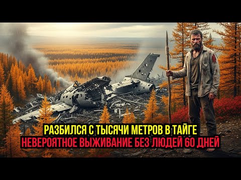 Видео: 63 ДНЯ ОДИН В ТАЙГЕ: ВЫЖИВАНИЕ ПОСЛЕ КРУШЕНИЯ САМОЛЕТА В СИБИРИ