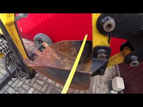 Видео: Прицепной мини экскаватор размеры