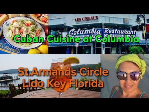 Видео: ⛱️Travel Vlog☀️Columbia Restaurant, Sarasota 🫒FL Кубинская кухня в Сарасоте, St.Armands Circle 🌊