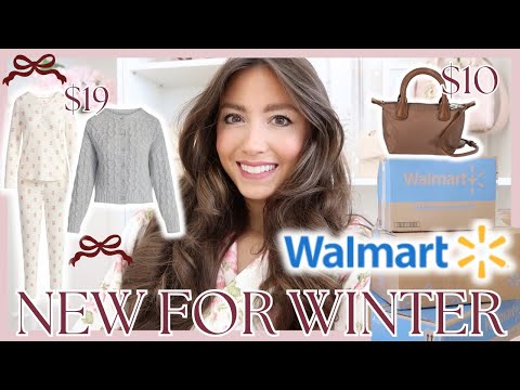 Видео: Зимние новинки от Walmart! Примерка! Свитера, праздничные пижамы, шикарные наряды!