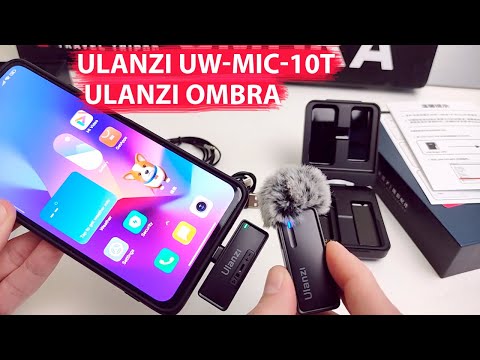 Видео: Ulanzi UW-MIC-10T 🎤 БЕСПРОВОДНОЙ МИКРОФОН ДЛЯ ТЕЛЕФОНА И ДИКТАФОН | ШТАТИВ Ulanzi OMBRA