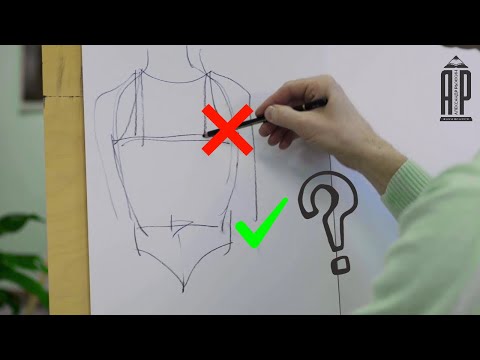 Видео: Как обычно рисуют СПИНУ и как правильно рисовать!? - Александр Рыжкин