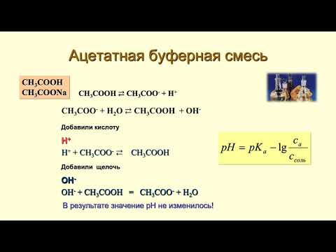 Видео: Буферные растворы