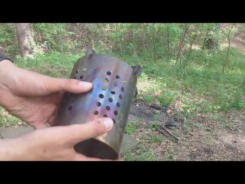 Видео: Печь-щепочница. Простая, бюджетная и надёжная.