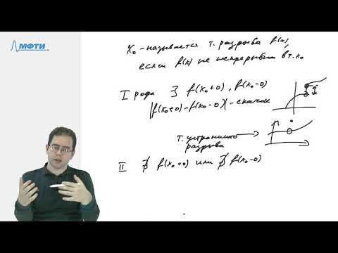 Видео: Классификация точек разрыва