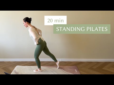 Видео: 20 min Standing Pilates/ Пилатес на все тело стоя