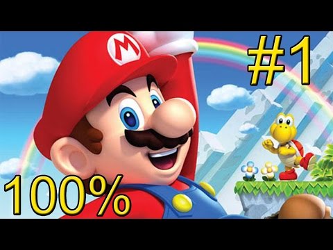 Видео: New Super Mario Bros U {Wii U} прохождение часть 1 — Долина Желудей #1 на 100%