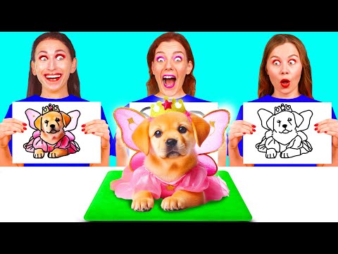 Видео: Кто Лучше Нарисует Предмет, Получит Его | Битвы с Едой от Fun Teen Challenge