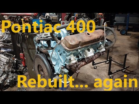 Видео: Переборка Pontiac 400 V8! После поломки распредвала Comp Cams!