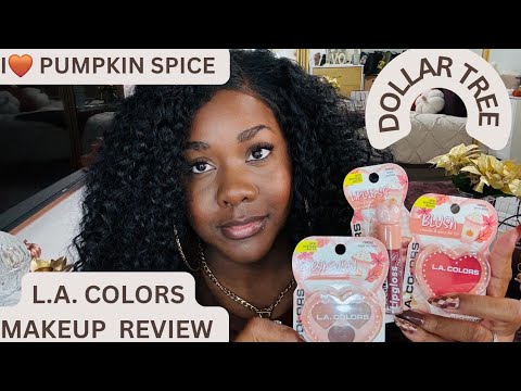 Видео: ОБЗОР МАКИЯЖА DOLLAR TREE ИЗ ОСЕНИЦЫ КОЛЛЕКЦИИ МАКИЯЖА L.A. COLORS ОБРАЗ 2 #dollartree #макияж