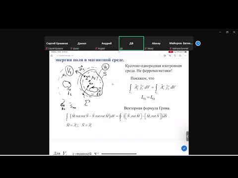 Видео: ТехЭлдын. Л7. Теорема взаимности с магнетиками. Основные уравнения электродинамики....