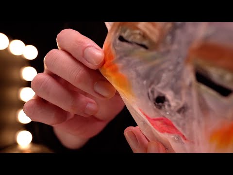 Видео: [ASMR]Макияж для стеклянной кожи в стиле Maison Margiela(Не разговаривать)