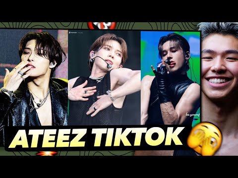 Видео: Реакция спортсмена на лучшие посты ATEEZ в TikTok за 2024 год