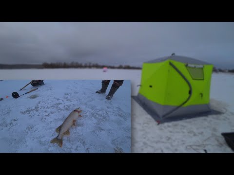 Видео: ЩУКИ И БЫСТРЫЙ ОБЗОР МОЕЙ НОВОЙ ПАЛАТКИ MIR CAMPING 2018. зимняя рыбалка 2023