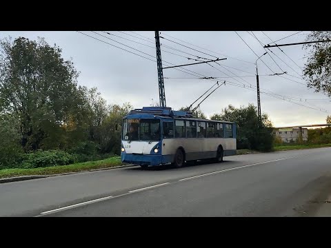 Видео: Троллейбус, маршрут №1 ВЗТМ-5284 б.329 (17.10.2023) Петрозаводск