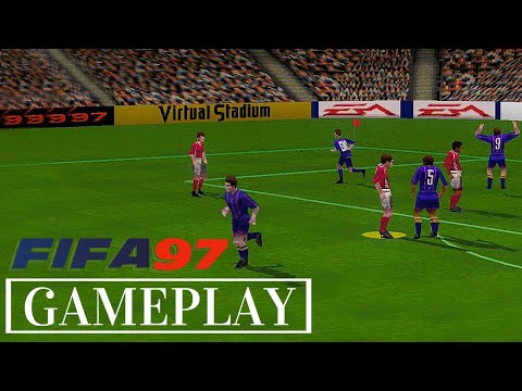 Видео: FIFA 97 (1996) PC Gameplay / Геймплей