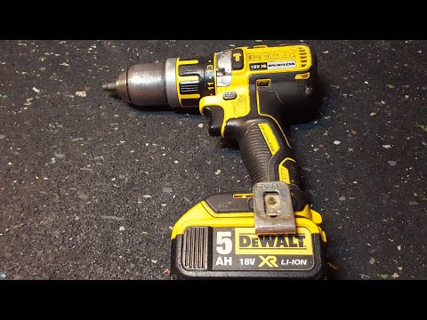 Видео: Ремонт шуруповерта DeWalt DCD795