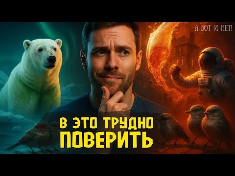 Видео: 6 историй, в которые сложно поверить: зелёный медведь, пьяные птицы и удар за правду