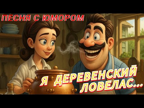 Видео: Я — Деревенский Ловелас! 🎶 Весёлые песни про любовь и село 🎶Русская новинка 2025😂