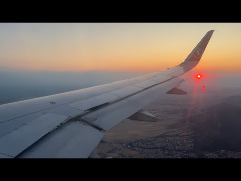 Видео: Turkish Airlines • Airbus A320-232 • TC-JPP (Star Alliance Livery) • Вечерняя посадка в Салониках