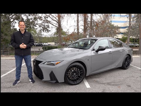 Видео: Является ли Lexus IS 500 F 2024 года более производительным седаном, чем Acura TLX Type S?