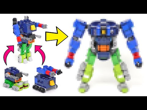 Видео: Модернизация робота-комбайнера LEGO моего сына