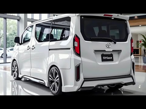 Видео: Toyota Hiace 2026 — рабочий микроавтобус будущего