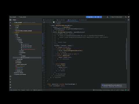 Видео: Flutter Developer Learn #3 - Реализация состояний в BLoC