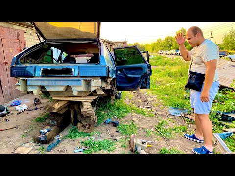 Видео: ПОЛ ГОДА ВОССТАНОВЛЕНИЯ ВАЗ 2114 МАШИНА С МЕТАЛОПРИЕМКИ