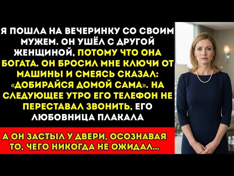 Видео: Мой муж ушел к миллионерше на роскошном приеме — но моя финансовая месть потрясла Гринвич