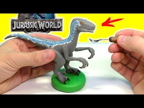 Видео: ЛЕПИМ ДИНОЗАВРА БЛЮ из фильма МИР ЮРСКОГО ПЕРИОДА 2 | Jurassic World 2