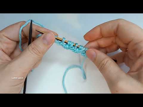 Видео: УДИВИТЕСЬ РЕЗУЛЬТАТУ. Вместо резинки узор спицами